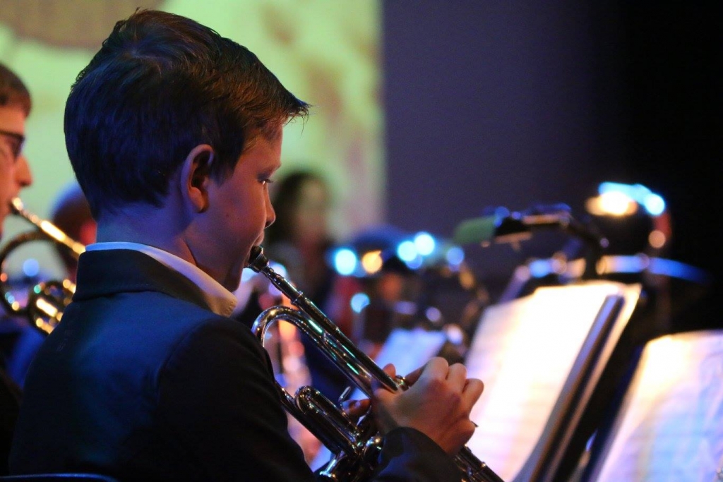 Muzikant leerlingen orkest Zoetermeer - Harpe Davids